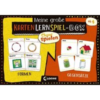 Clever spielen - Meine große KartenLernSpiel-Box - Formen/Gegensätze von Loewe