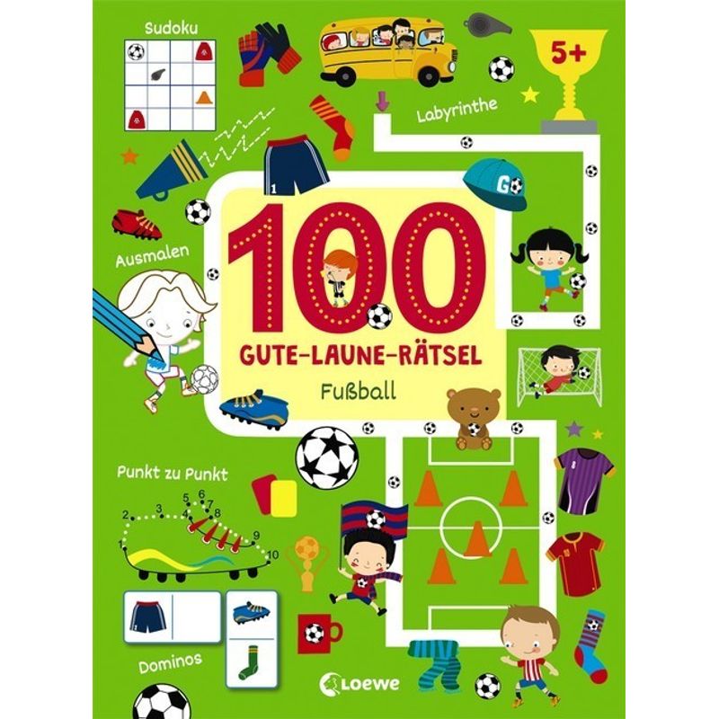 100 Gute-Laune-Rätsel - Fußball von Loewe
