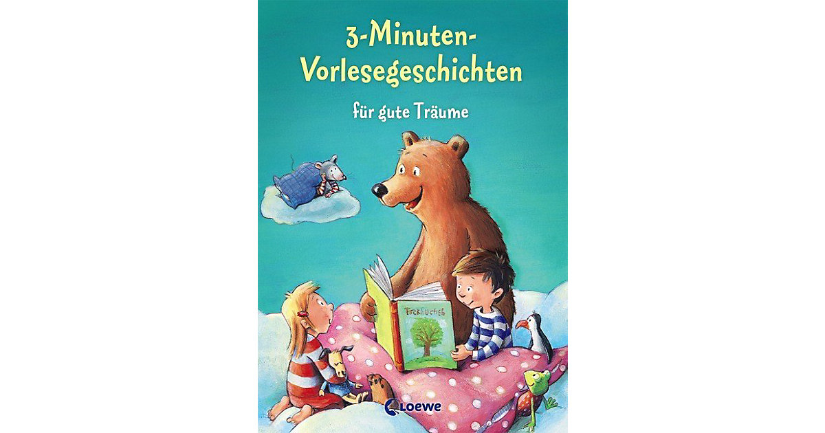 Buch - 3-Minuten-Vorlesegeschichten gute Träume Kinder Buch - 3-Minuten-Vorlesegeschichten gute Träume Kinder von Loewe Verlag
