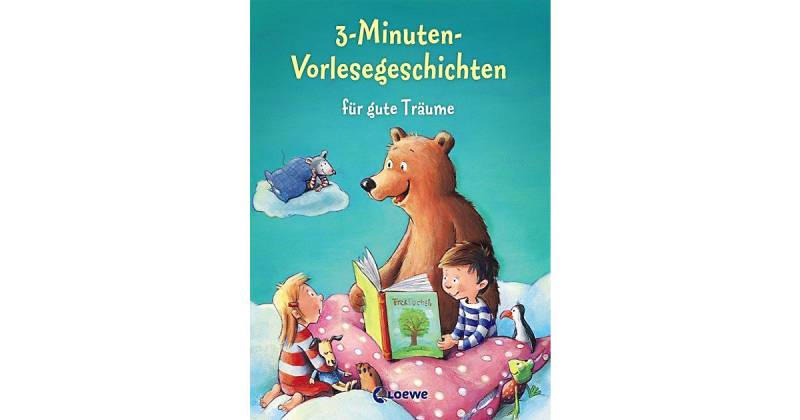 Buch - 3-Minuten-Vorlesegeschichten gute Träume  Kinder von Loewe Verlag