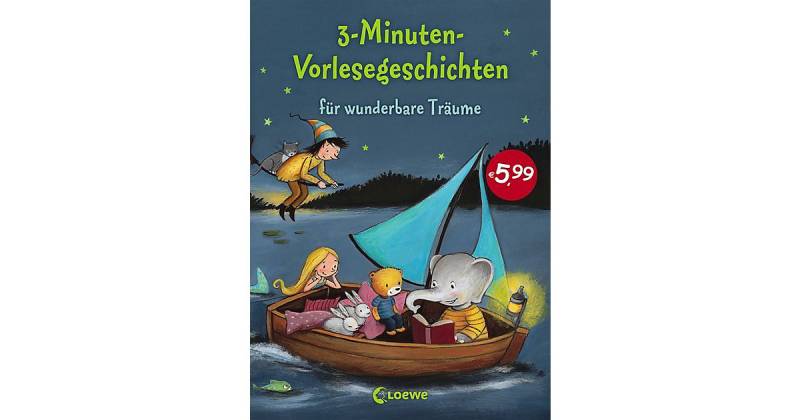 Buch - 3-Minuten-Vorlesegeschichten wunderbare Träume  Kleinkinder von Loewe Verlag