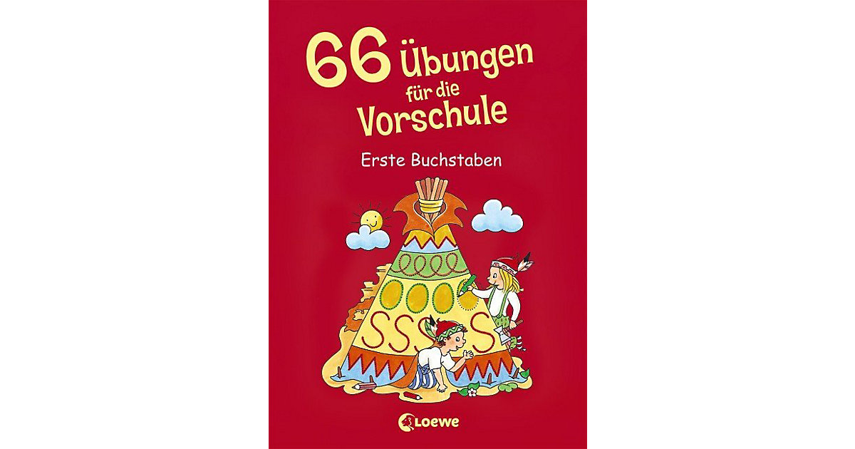 Buch - 66 Übungen die Vorschule: Erste Buchstaben Kinder Buch - 66 Übungen die Vorschule: Erste Buchstaben Kinder von Loewe Verlag