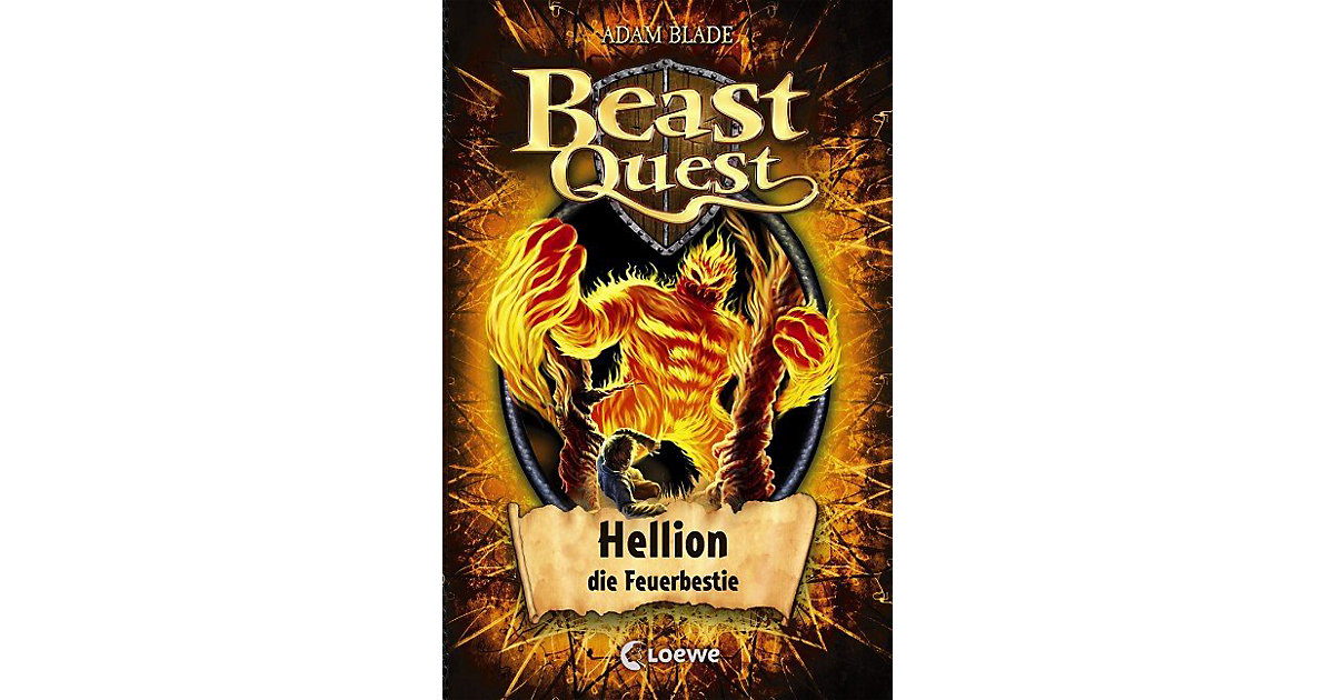 Buch - Beast Quest: Hellion, die Feuerbestie, Teil 38 von Loewe Verlag