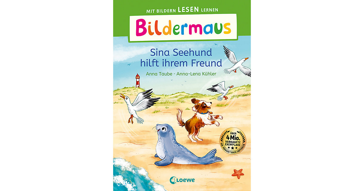 Buch - Bildermaus - Sina Seehund hilft ihrem Freund Buch - Bildermaus - Sina Seehund hilft ihrem Freund von Loewe Verlag