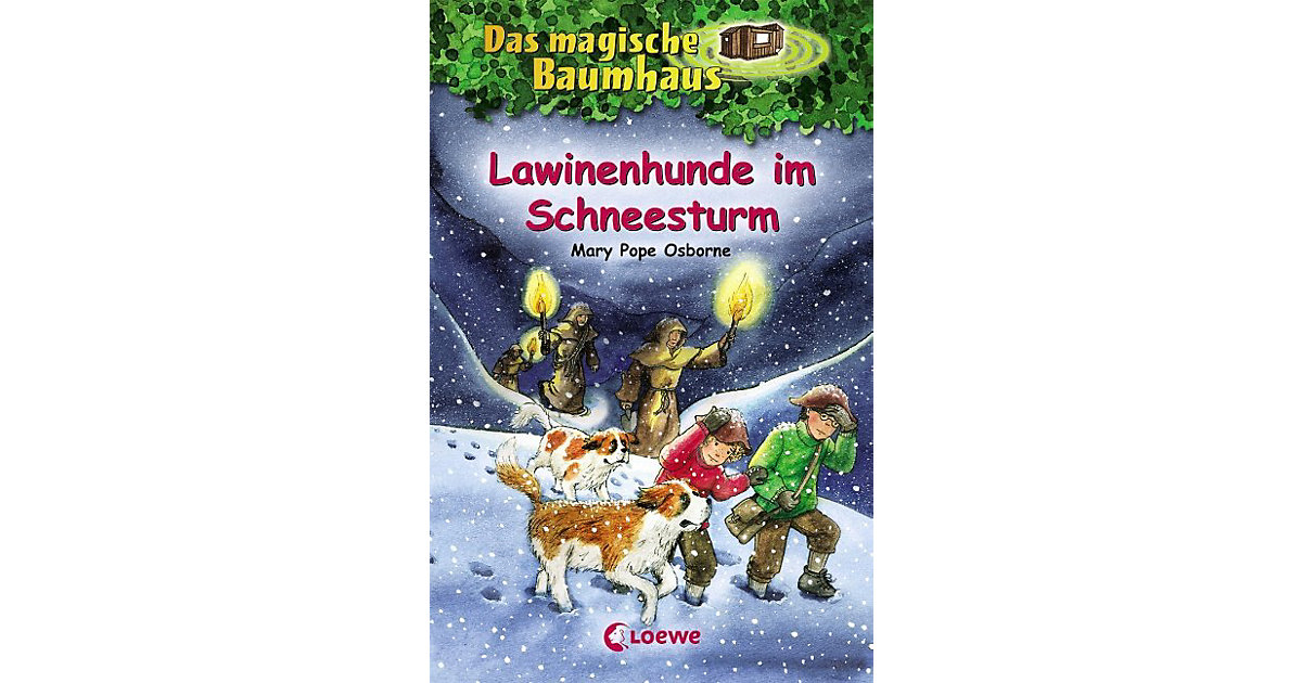 Buch - Das magische Baumhaus: Lawinenhunde im Schneesturm von Loewe Verlag