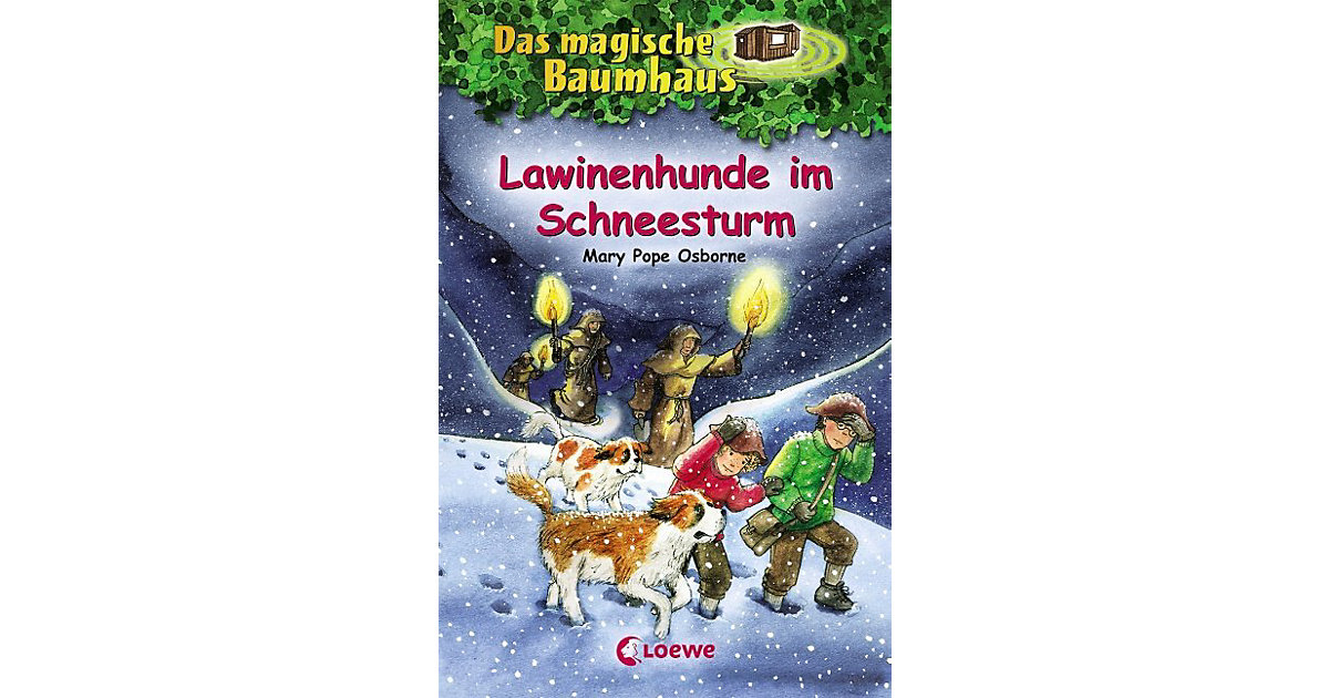 Buch - Das magische Baumhaus: Lawinenhunde im Schneesturm Buch - Das magische Baumhaus: Lawinenhunde im Schneesturm von Loewe Verlag