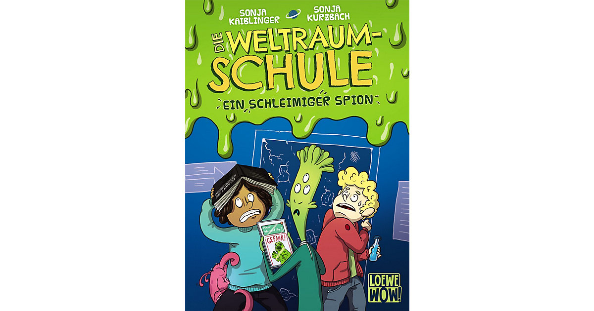 Buch - Die Weltraumschule - Ein schleimiger Spion Buch - Die Weltraumschule - Ein schleimiger Spion von Loewe Verlag