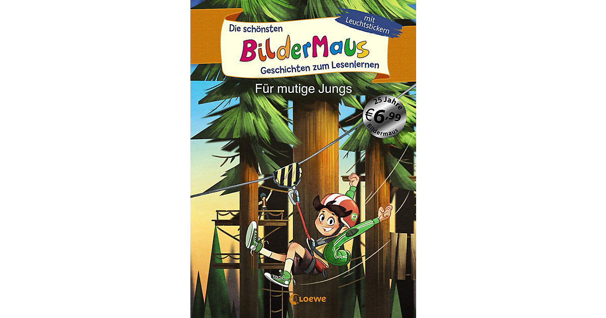 Buch - Die schönsten Bildermaus-Geschichten zum Lesenlernen mutige Jungs Kinder Buch - Die schönsten Bildermaus-Geschichten zum Lesenlernen mutige Jungs Kinder von Loewe Verlag