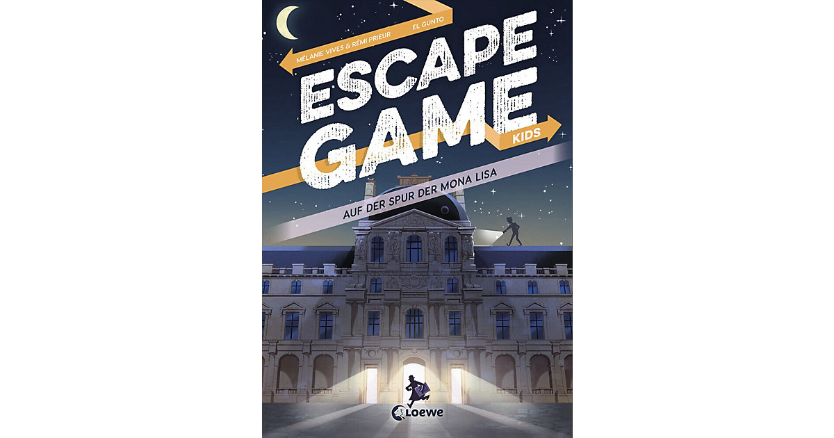 Buch - Escape Game Kids - Auf der Spur der Mona Lisa Buch - Escape Game Kids - Auf der Spur der Mona Lisa von Loewe Verlag
