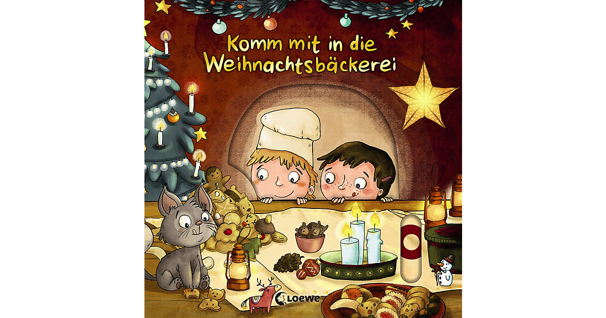 Buch - Komm mit in die Weihnachtsbäckerei von Loewe Verlag