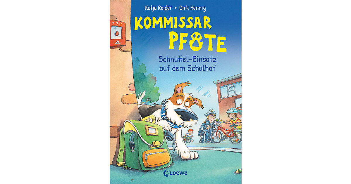 Buch - Kommissar Pfote (Band 3) - Schnüffel-Einsatz auf dem Schulhof von Loewe Verlag