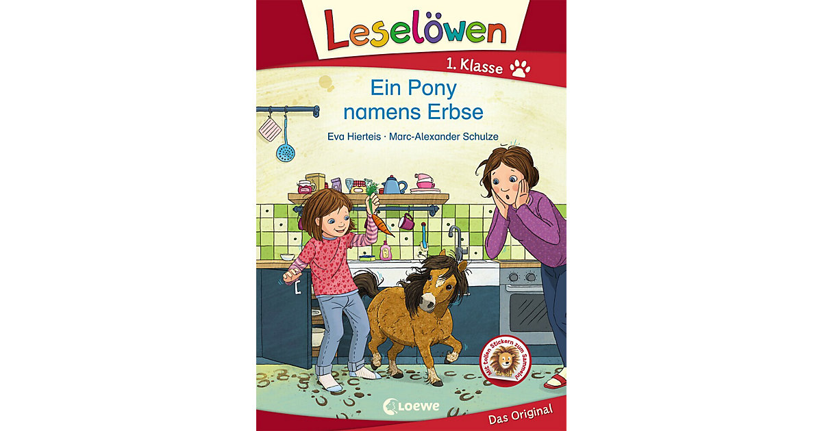 Buch - Leselöwen 1. Klasse - Ein Pony namens Erbse von Loewe Verlag