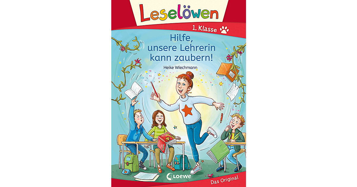 Buch - Leselöwen 1. Klasse - Hilfe, unsere Lehrerin kann zaubern! Buch - Leselöwen 1. Klasse - Hilfe, unsere Lehrerin kann zaubern! von Loewe Verlag