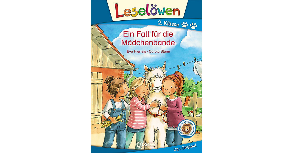Buch - Leselöwen 2. Klasse: Ein Fall die Mädchenbande  Kinder von Loewe Verlag
