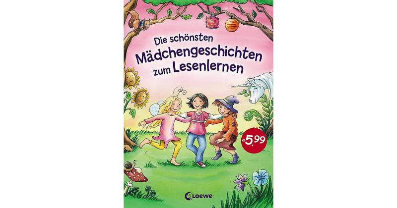 Buch - Leselöwen: Die schönsten Mädchengeschichten zum Lesenlernen von Loewe Verlag