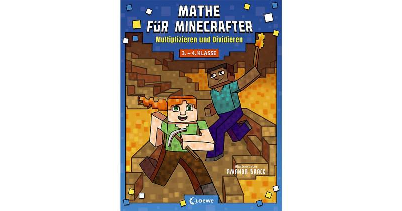 Buch - Mathe Minecrafter: Multiplizieren und Dividieren 3.+4. Klasse  Kinder von Loewe Verlag