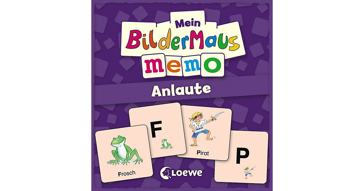 Buch - Mein Bildermaus-Memo: Anlaute (Kinderspiel) von Loewe Verlag