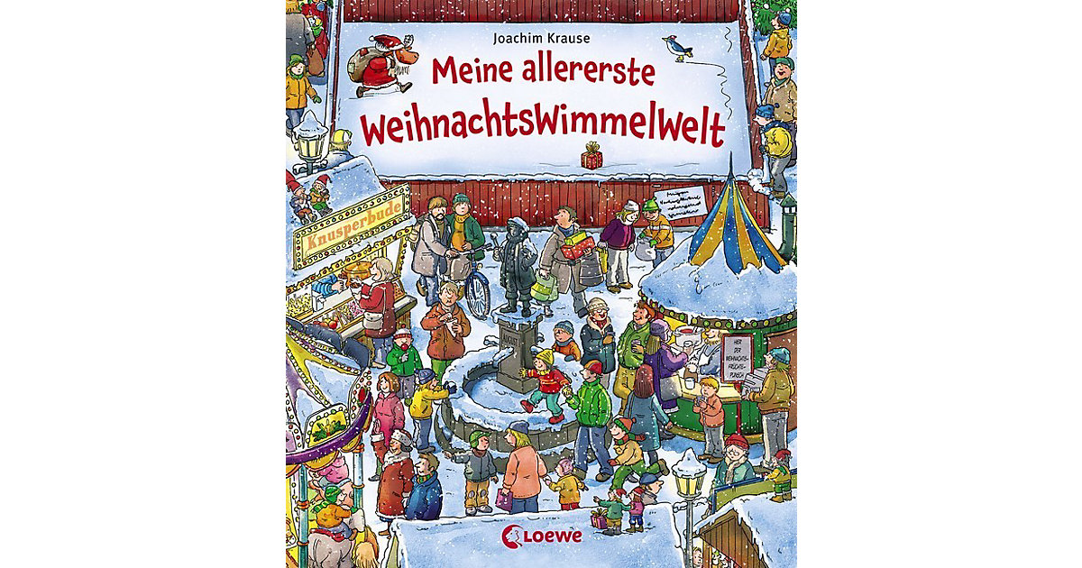 Buch - Meine allererste WeihnachtsWimmelWelt Buch - Meine allererste WeihnachtsWimmelWelt von Loewe Verlag
