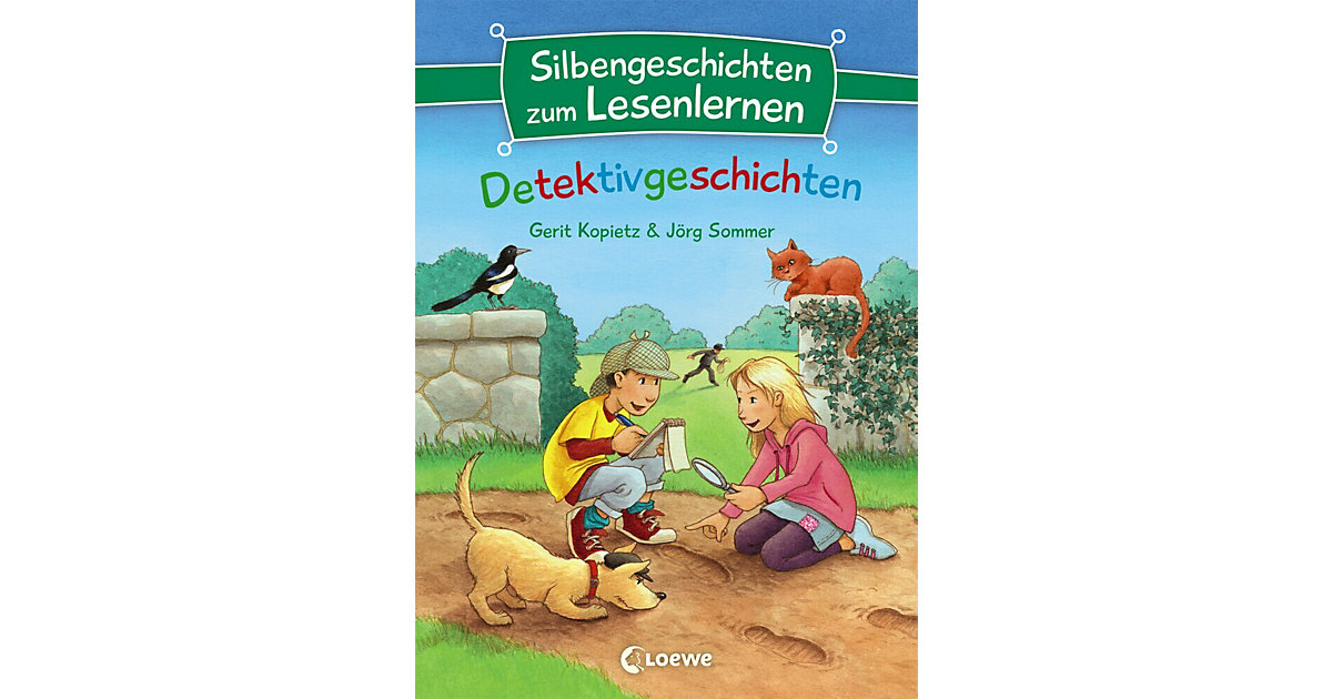 Buch - Silbengeschichten zum Lesenlernen: Detektivgeschichten Buch - Silbengeschichten zum Lesenlernen: Detektivgeschichten von Loewe Verlag