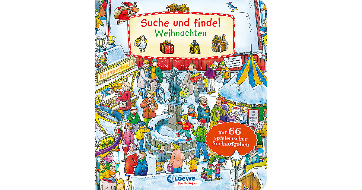 Buch - Suche und finde! - Weihnachten Buch - Suche und finde! - Weihnachten von Loewe Verlag
