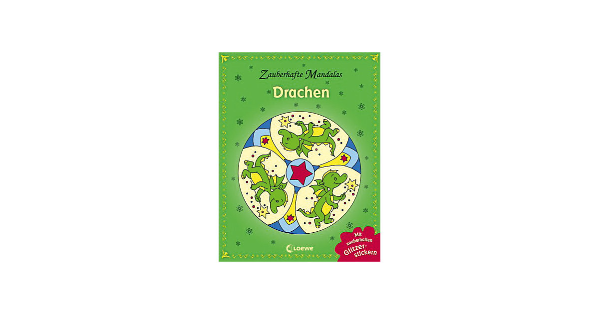 Buch - Zauberhafte Mandalas: Drachen von Loewe Verlag