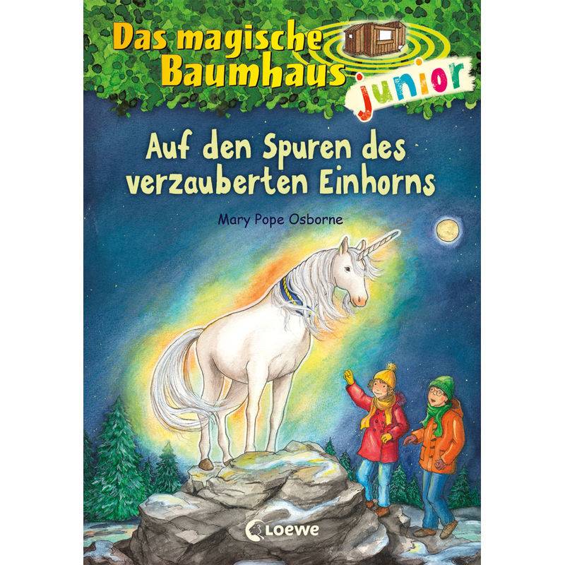 Auf den Spuren des verzauberten Einhorns / Das magische Baumhaus junior Bd.33 von Loewe Verlag