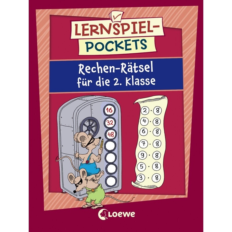 Lernspiel-Pockets - Rechen-Rätsel für die 2. Klasse von Loewe Verlag