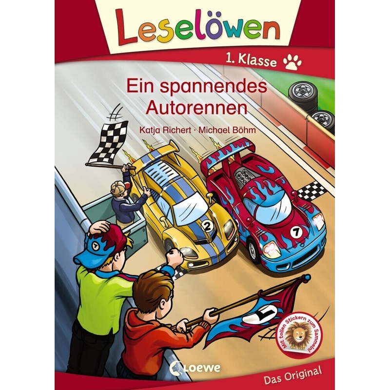 Leselöwen 1. Klasse - Ein spannendes Autorennen von Loewe Verlag