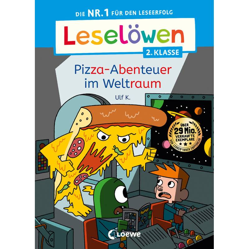 Leselöwen 2. Klasse - Pizza-Abenteuer im Weltraum von Loewe Verlag