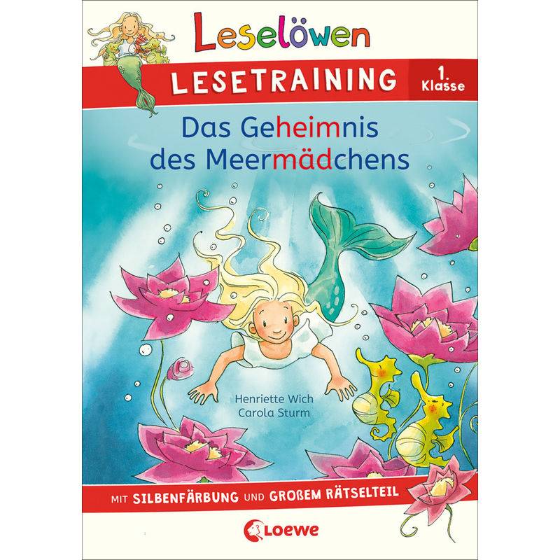 Leselöwen Lesetraining 1. Klasse - Das Geheimnis des Meermädchens von Loewe Verlag
