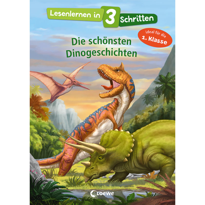 Lesenlernen in 3 Schritten - Die schönsten Dinogeschichten von Loewe Verlag