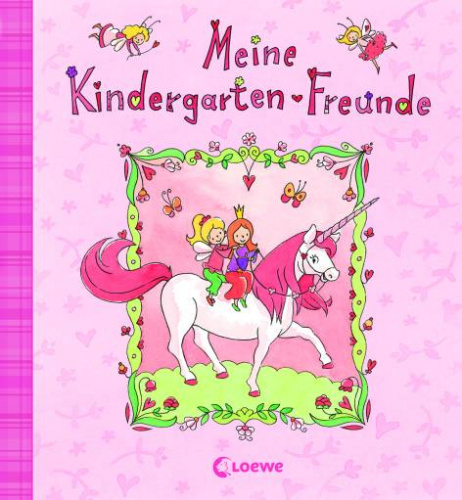 Loewe Freundebuch Kindergarten Einhorn ab 4 Jahre von Loewe Verlag