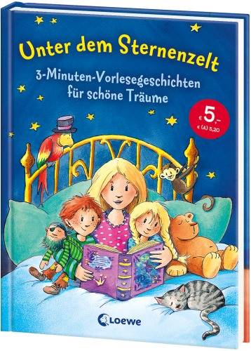 Loewe Verlag Loewe Unter dem Sternenzelt, 3-Min.-Vorlesegesch.Träume 8172 1St. von Loewe Verlag