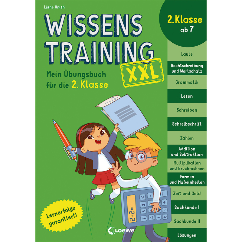 Wissenstraining XXL / Wissenstraining XXL - Mein Übungsbuch für die 2. Klasse von Loewe