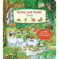 LOEWE VERLAG 978-3-7432-0339-6 Suche und finde! Tiere von Loewe