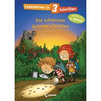 LOEWE VERLAG 978-3-7432-0707-3 Lesenlernen in 3 Schritten - Die schönsten Krimigeschichten von Loewe