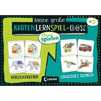 LOEWE VERLAG 978-3-7432-0818-6 Clever spielen - Meine große KartenLernSpiel-Box - Konzentration / Logisches Denken von Loewe