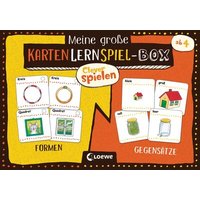 LOEWE VERLAG 978-3-7432-0820-9 Clever spielen - Meine große KartenLernSpiel-Box - Formen / Gegensätze von Loewe