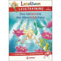 LOEWE VERLAG 978-3-7432-1058-5 Leselöwen Lesetraining 1. Klasse - Das Geheimnis des Meermädchens von Loewe