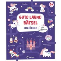 LOEWE VERLAG 978-3-7432-1446-0 Gute-Laune-Rätsel für unterwegs - Einhörner LOEWE VERLAG 978-3-7432-1446-0 Gute-Laune-Rätsel für unterwegs - Einhörner von Loewe