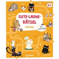 LOEWE VERLAG 978-3-7432-1448-4 Gute-Laune-Rätsel für unterwegs - Katzen LOEWE VERLAG 978-3-7432-1448-4 Gute-Laune-Rätsel für unterwegs - Katzen von Loewe