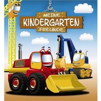 LOEWE VERLAG 978-3-7855-7490-4 Meine Kindergarten-Freunde (Bagger/blau) von Loewe