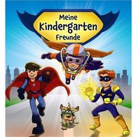 LOEWE VERLAG 978-3-7855-7716-5 Meine Kindergarten-Freunde (Superhelden/blau) von Loewe