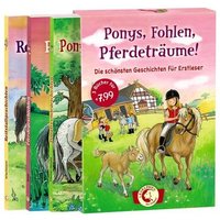 LOEWE VERLAG 978-3-7855-7777-6 Leselöwen - Ponys, Fohlen, Pferdeträume! 3 Erstlesegeschichten von Loewe