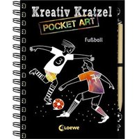 LOEWE VERLAG 978-3-7855-8338-8 Kreativ-Kratzelbuch Pocket Fußball LOEWE VERLAG 978-3-7855-8338-8 Kreativ-Kratzelbuch Pocket Fußball von Loewe