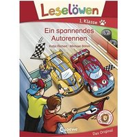 LOEWE VERLAG 978-3-7855-8597-9 Leselöwen 1. Klasse - Ein spannendes Autorennen von Loewe