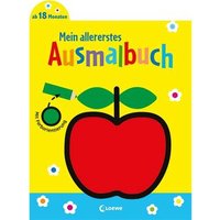 LOEWE VERLAG 978-3-7855-8948-9 Mein allererstes Ausmalbuch (Apfel) von Loewe