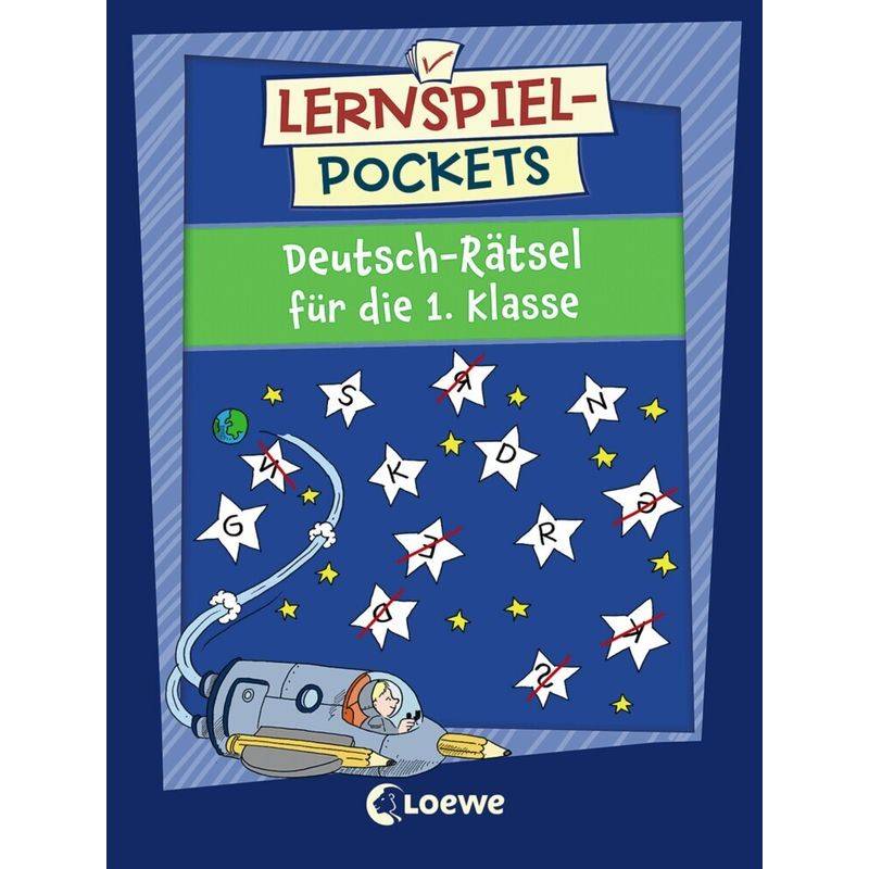 Lernspiel-Pockets - Deutsch-Rätsel für die 1. Klasse von Loewe