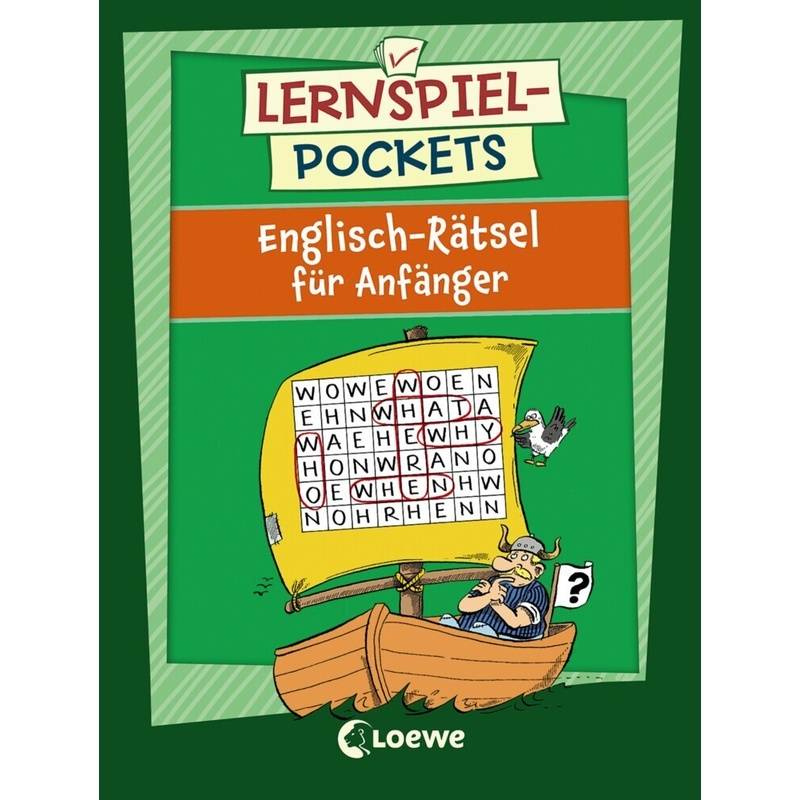 Lernspiel-Pockets - Englisch-Rätsel für Anfänger von Loewe