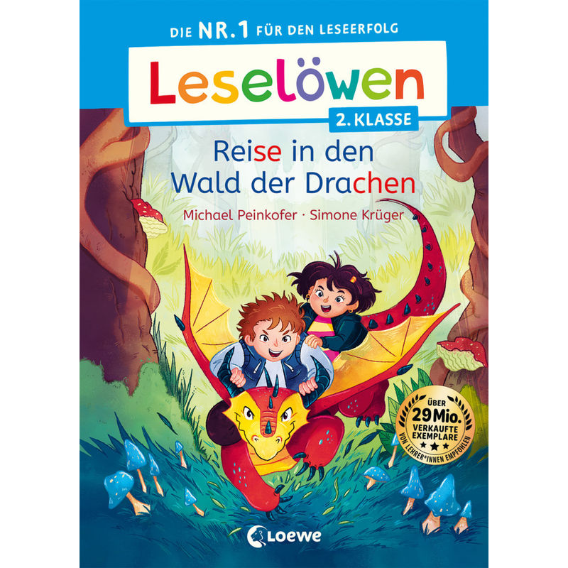 Leselöwen 2. Klasse - Reise in den Wald der Drachen von Loewe